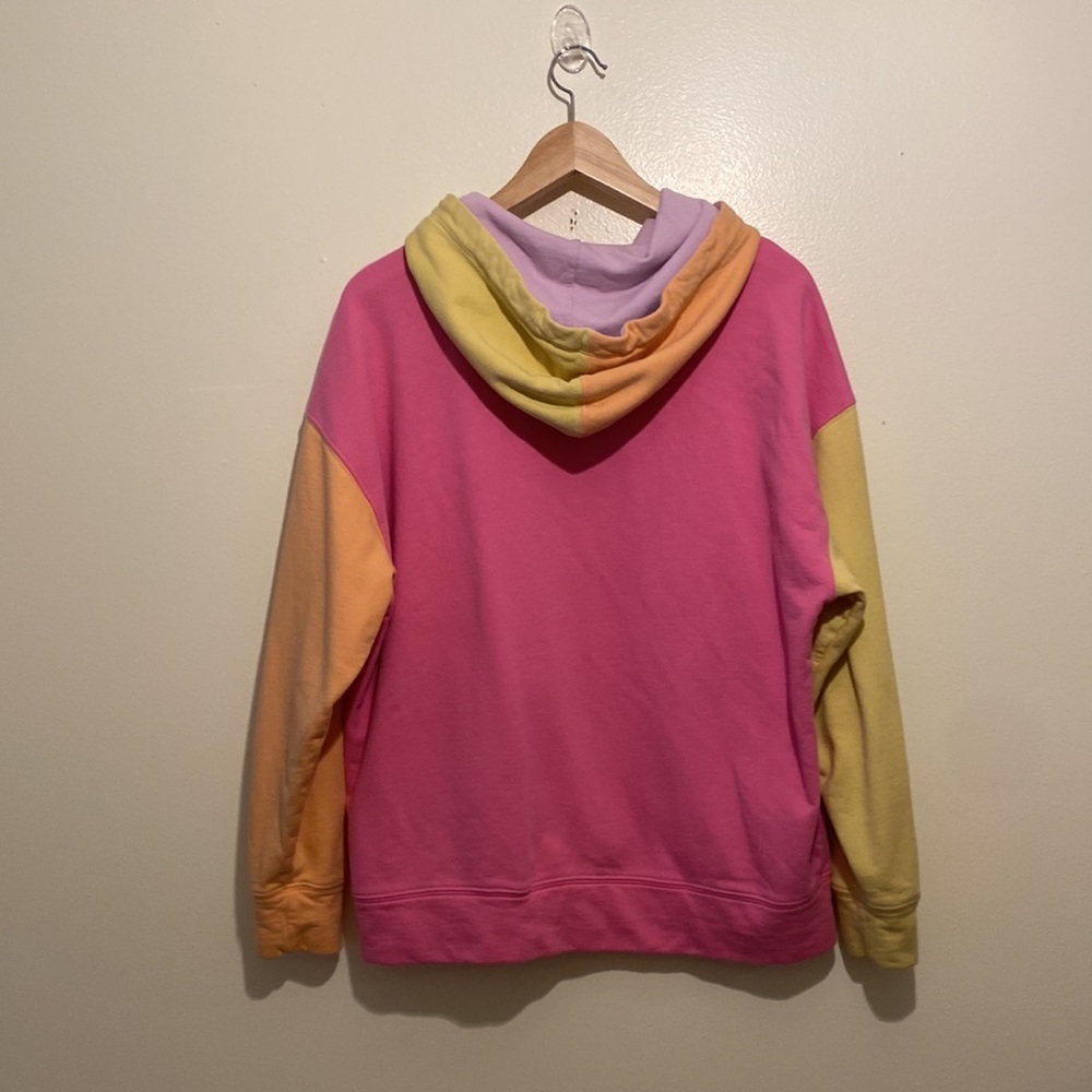 Terez New York Prima Cotton Colorful Hoodie. Size S - Picture 2 of 8
